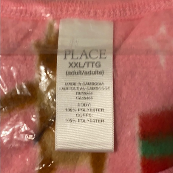 💋Sold Flannel women’s pajamas set pants NWT pink - Picture 2 of 3